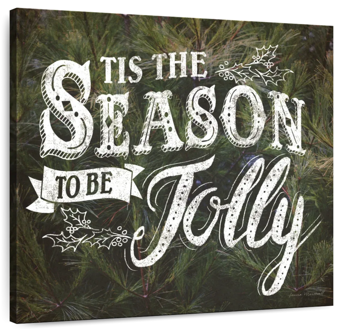 'Tis The Season Cheers Wall Art