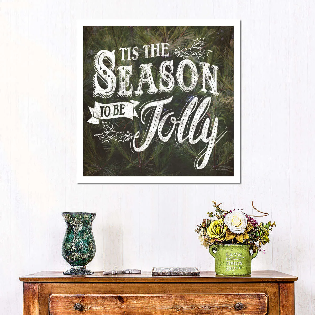 'Tis The Season Cheers Wall Art