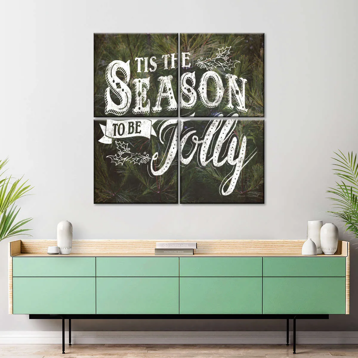 'Tis The Season Cheers Wall Art