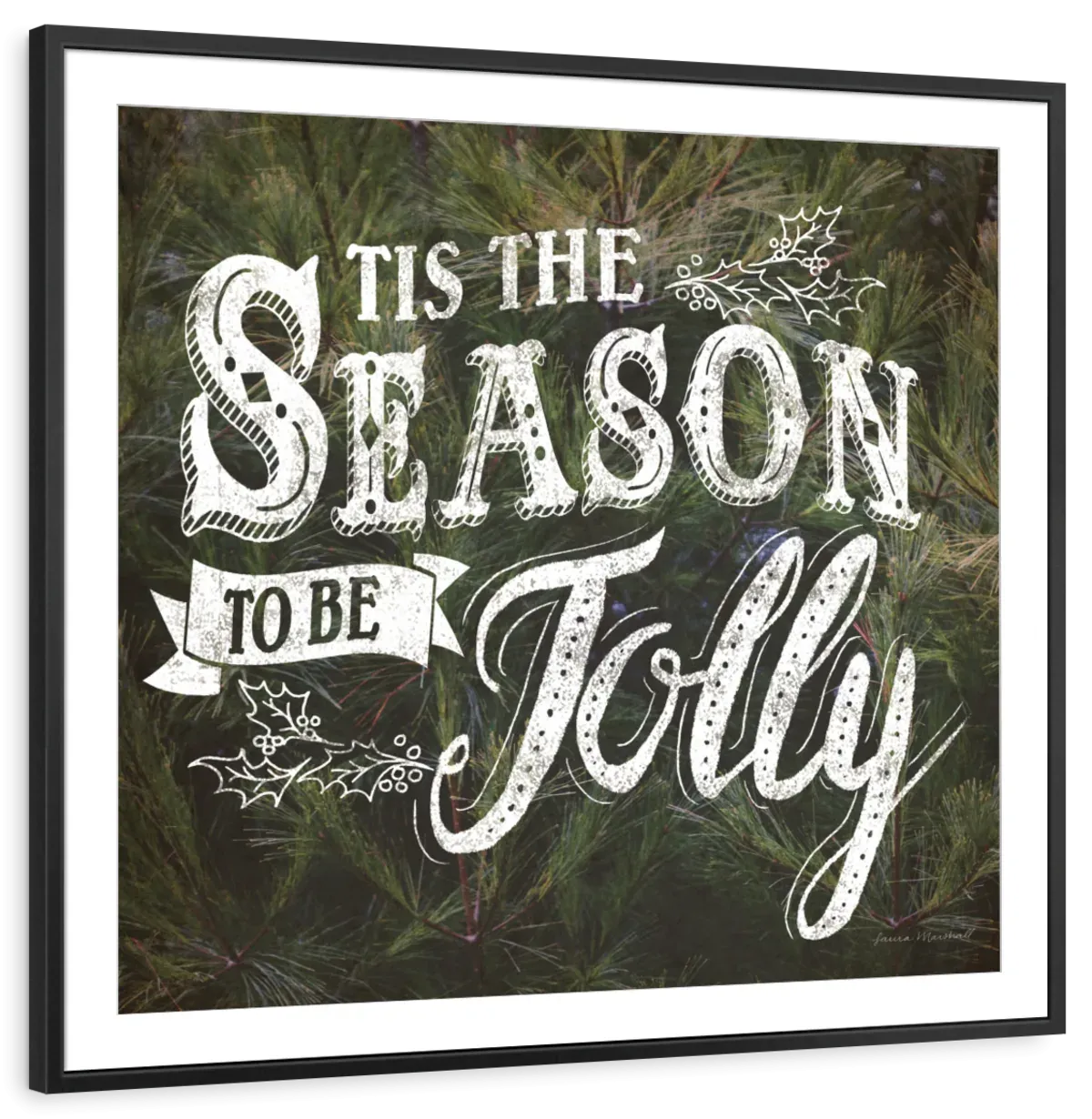 'Tis The Season Cheers Wall Art