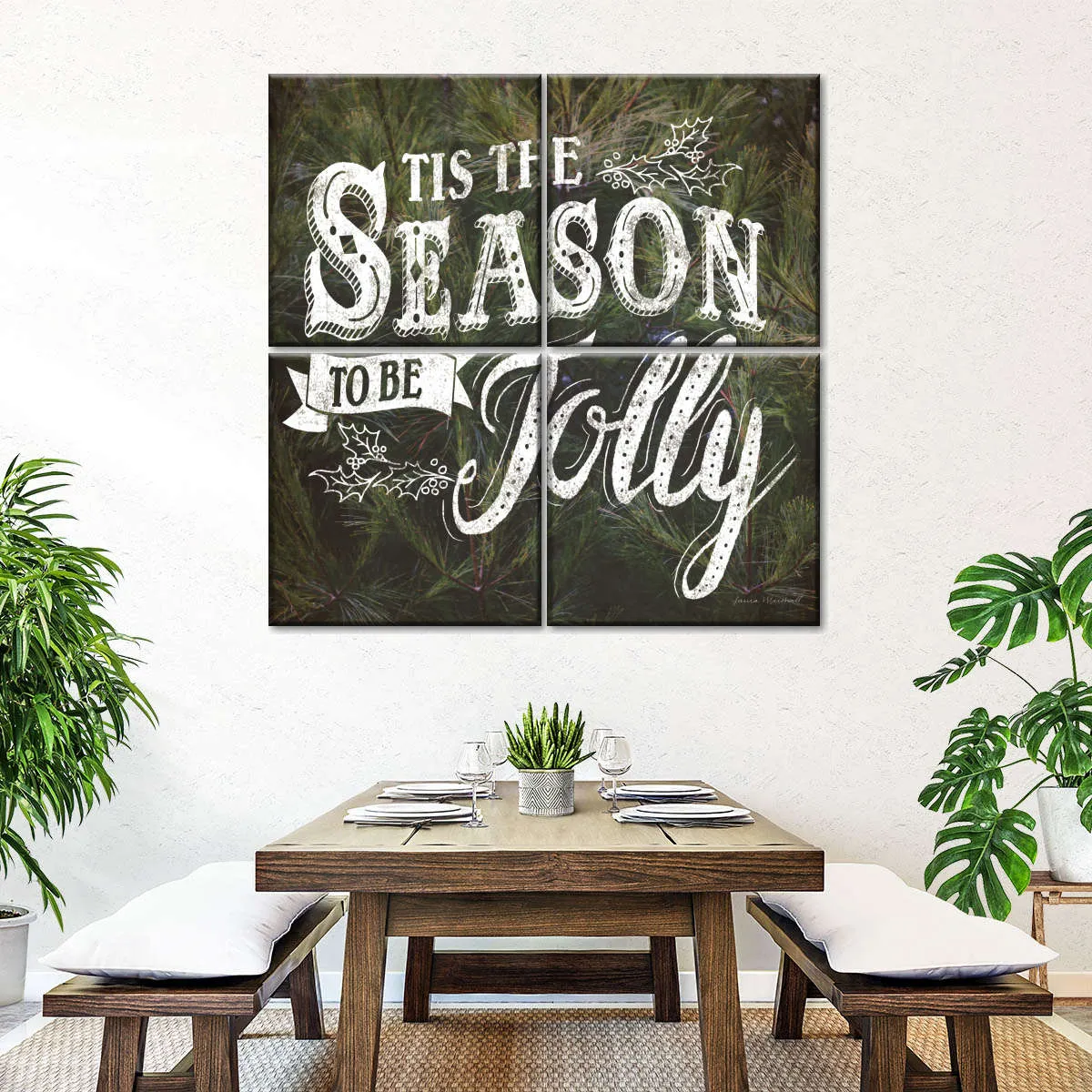 'Tis The Season Cheers Wall Art