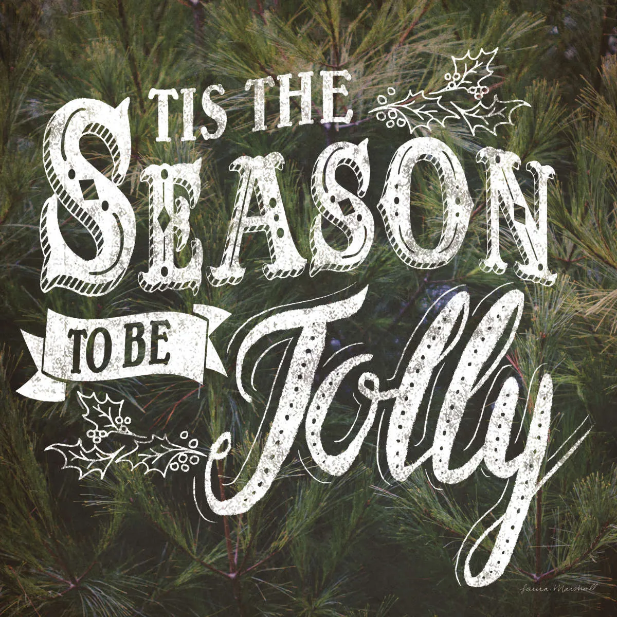 'Tis The Season Cheers Wall Art