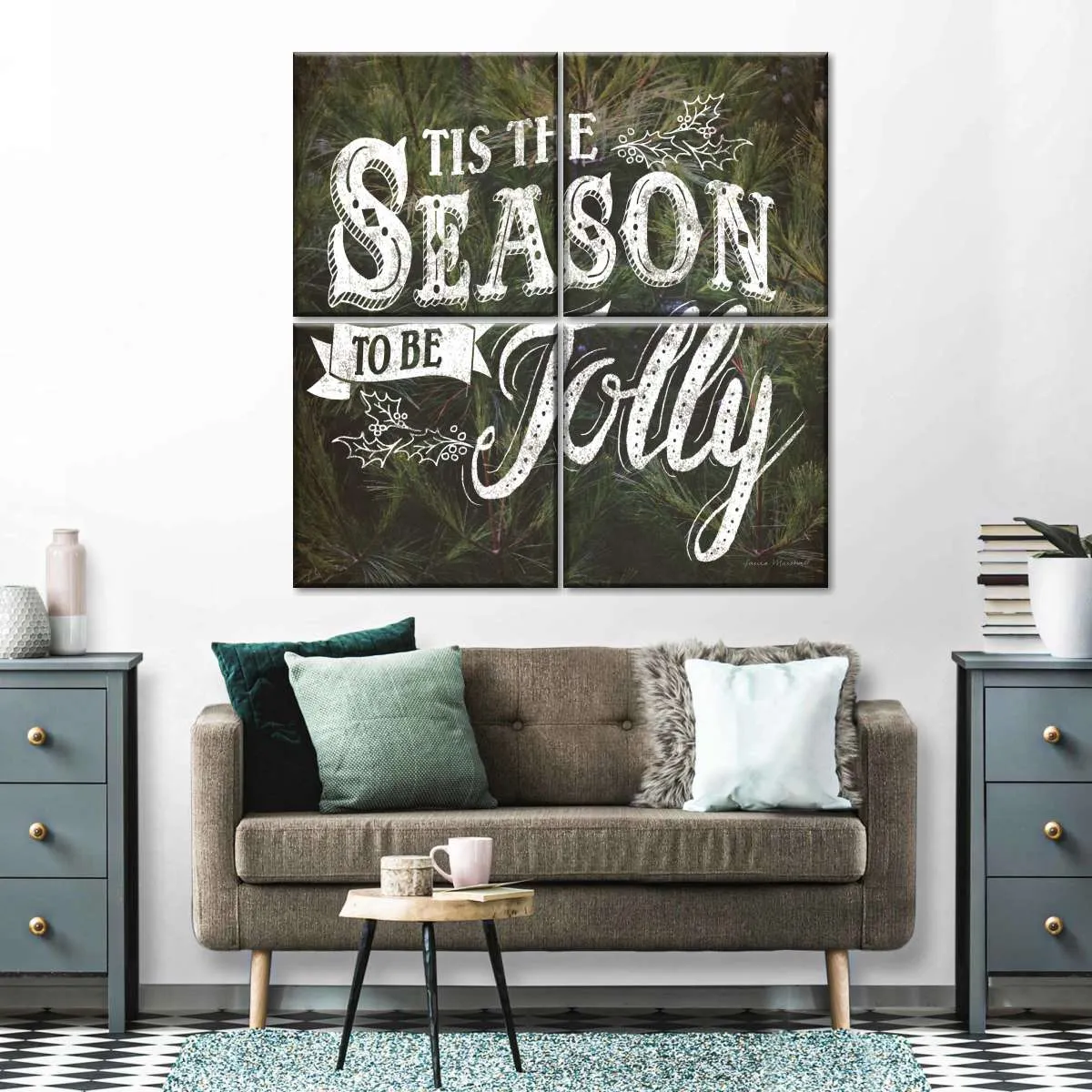 'Tis The Season Cheers Wall Art