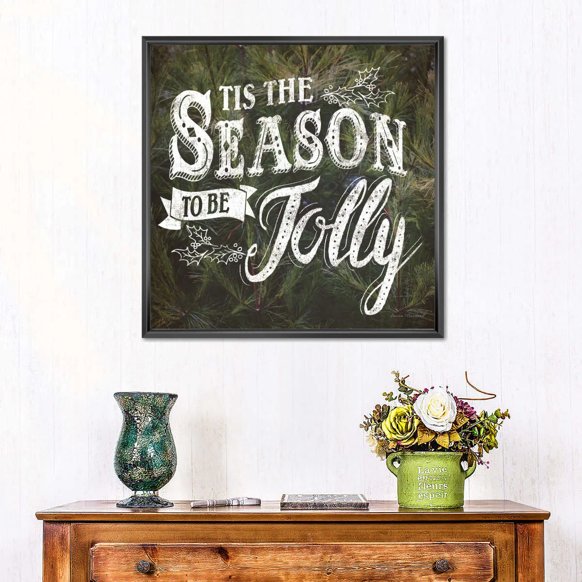 'Tis The Season Cheers Wall Art