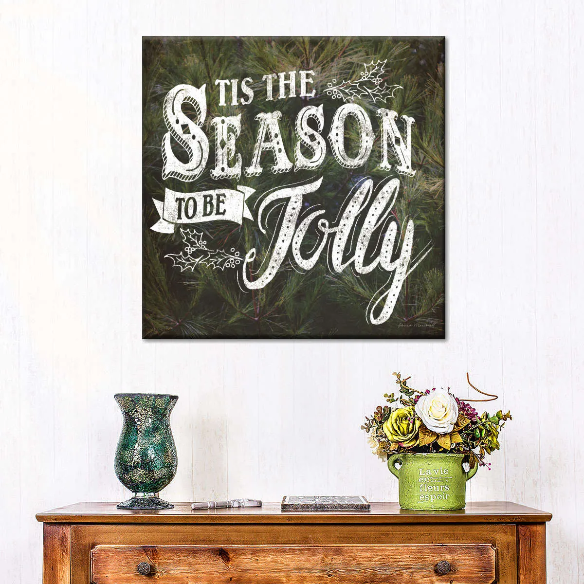 'Tis The Season Cheers Wall Art