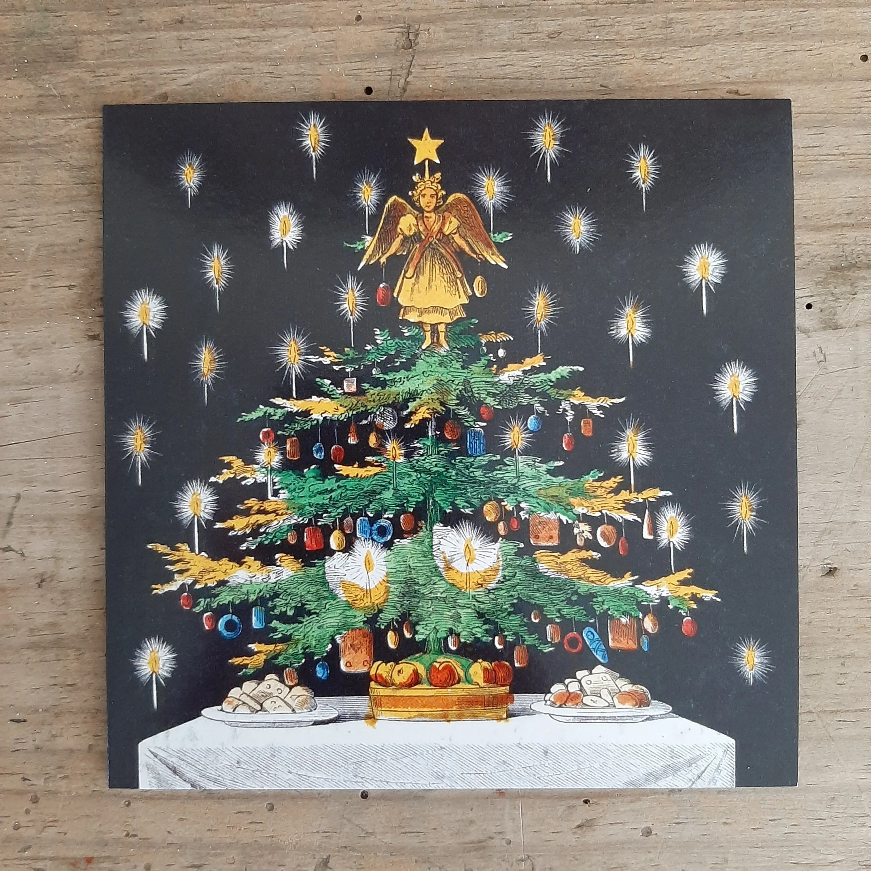 Traditional Christmas Card Pack - Christmas Tree