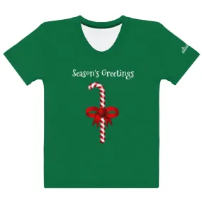 Women's T-shirt Candy Canes